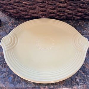 Fiestaware platter